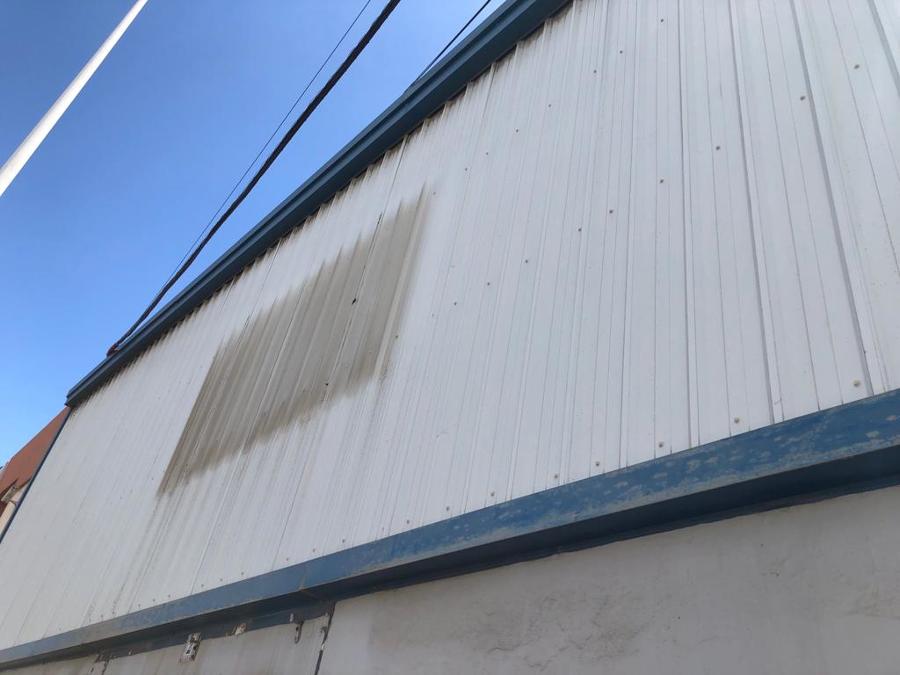 Pintura exterior de nave industrial