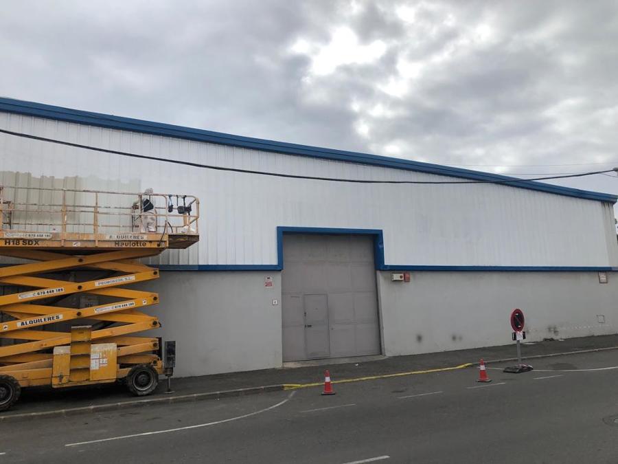 pintura exterior de nave industrial estructuras metálicas