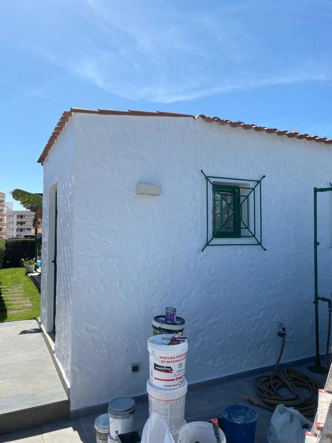 Pintura exterior de vivienda
