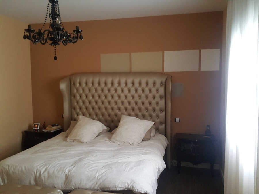 Pintura interior vivienda dormitorio