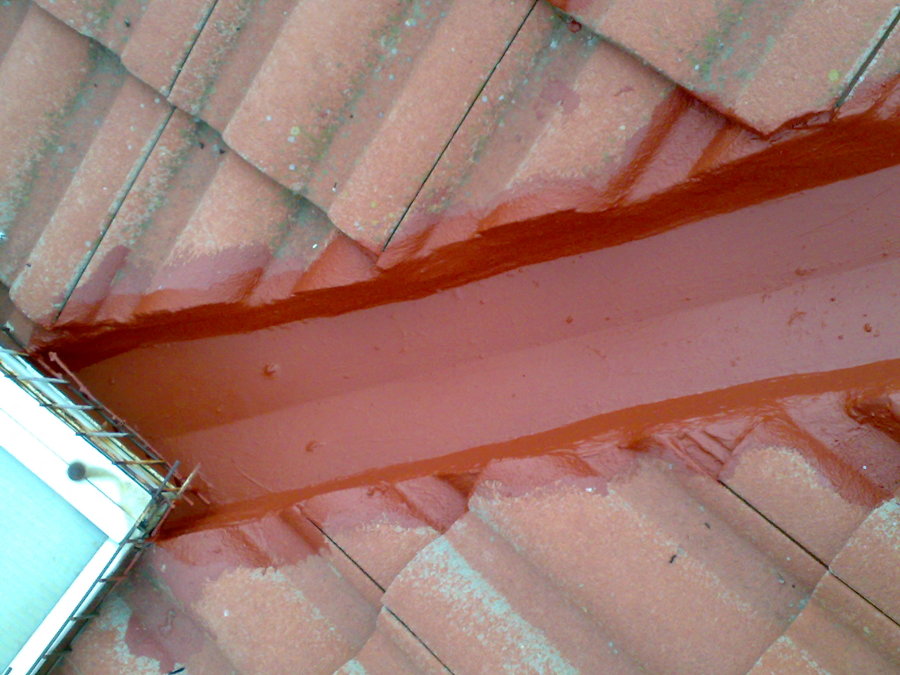 PINTURA PARA BAJANTES DE TEJADO