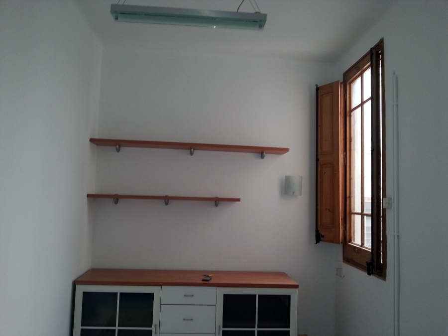 Pintura piso y luminaria