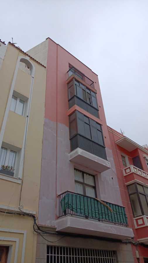 Pintura y rehabilitación exterior de fachada edificio