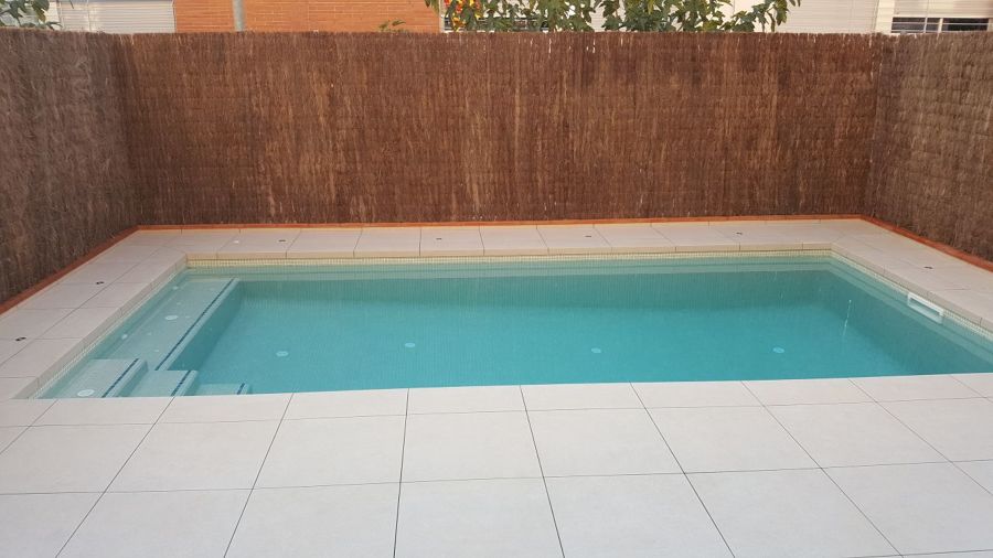 Piscina acabada