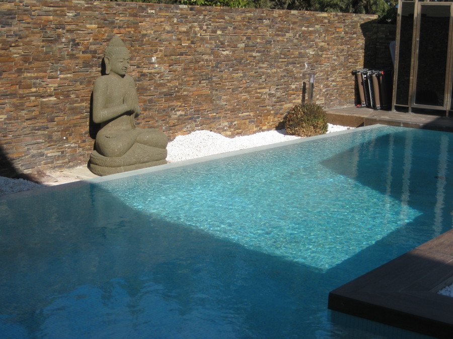 Piscina con Buda (Zaragoza)