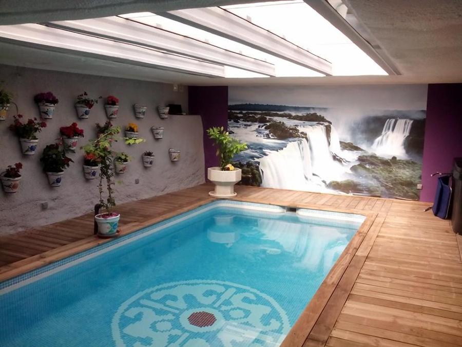 PISCINA CON FRONTAL EN VINILO