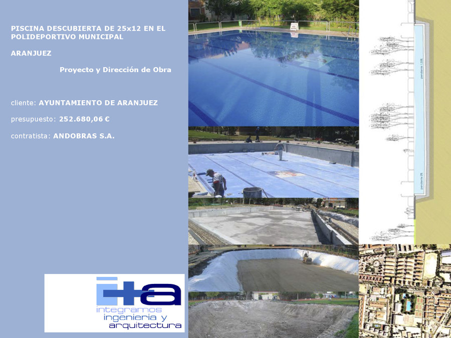 Piscina de 25x12
