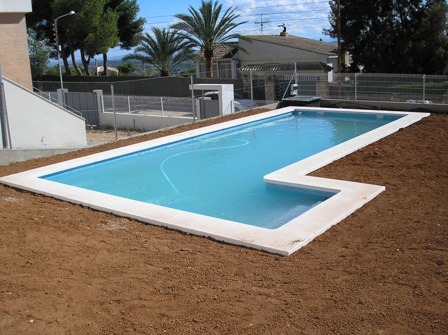 Piscina de hormigón gunitado