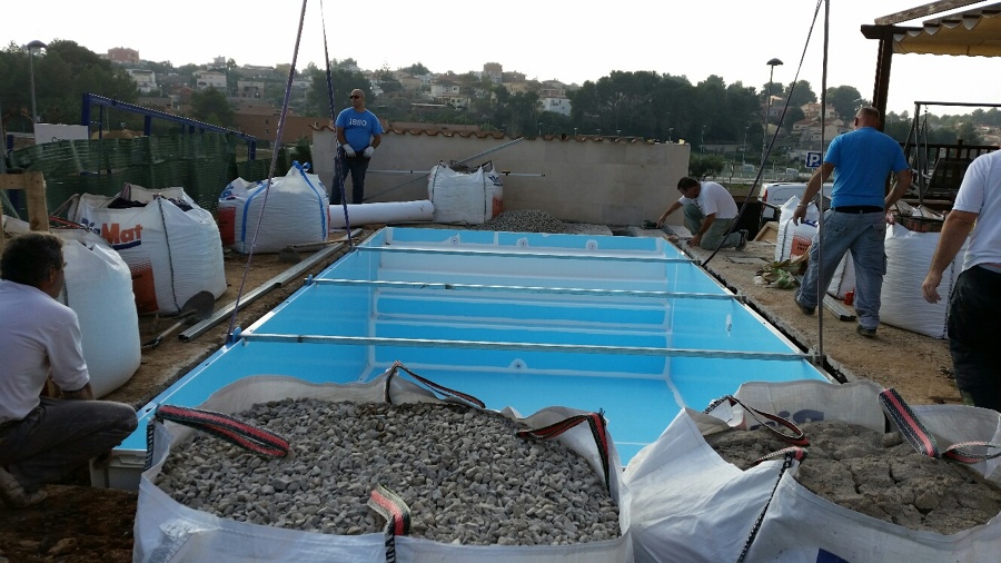 PISCINA EN PLAXILON