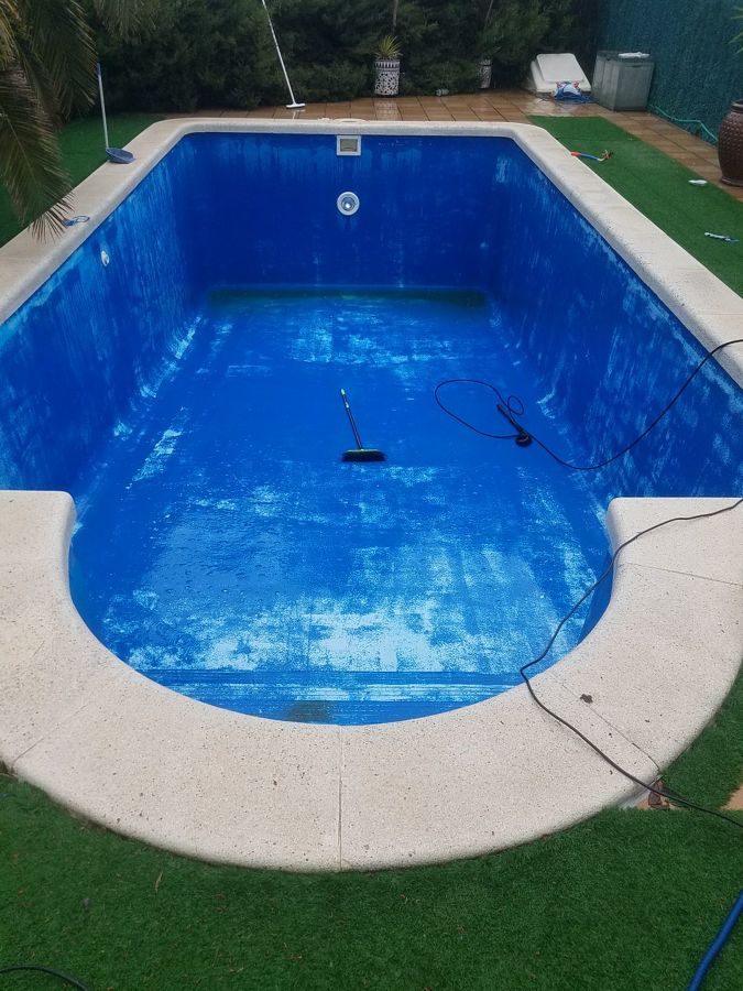 piscina en reformas