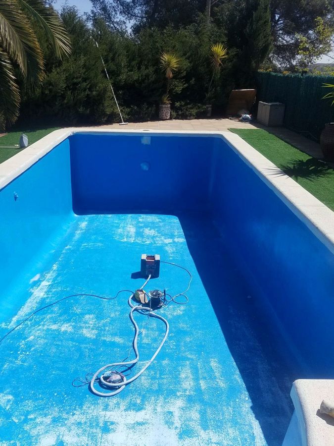 piscina en reformas