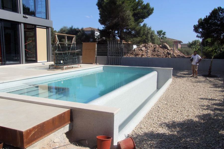 Piscina en Sa Rapita.