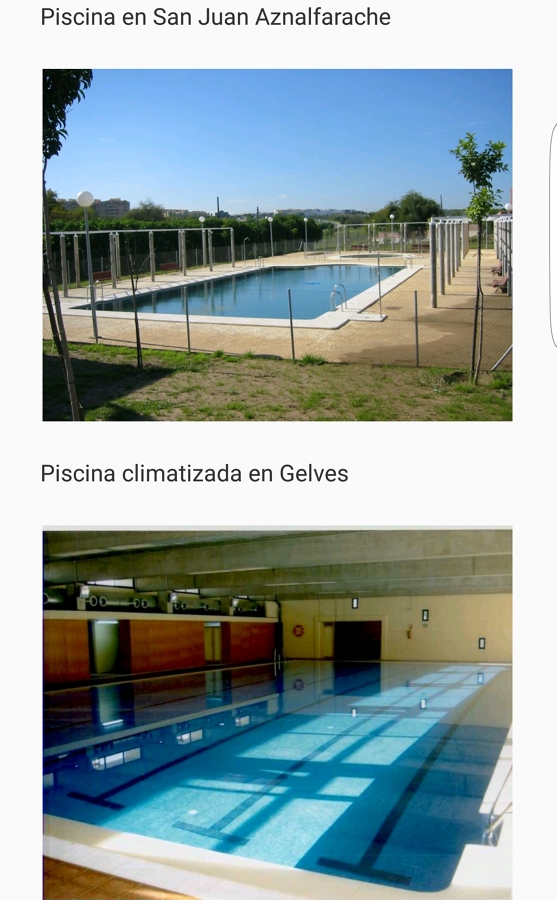 Piscina en San Juan de Aznalfarache y Gelves