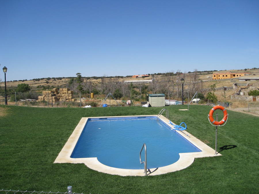 Piscina hormigón gunitado