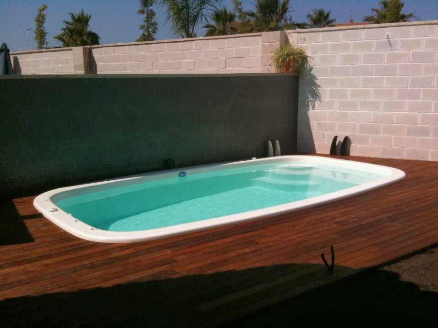 Piscina modelo Florenza en color blanco