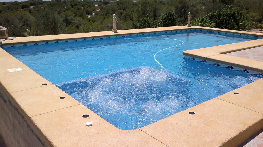 Piscina realizada por HIDROPROF