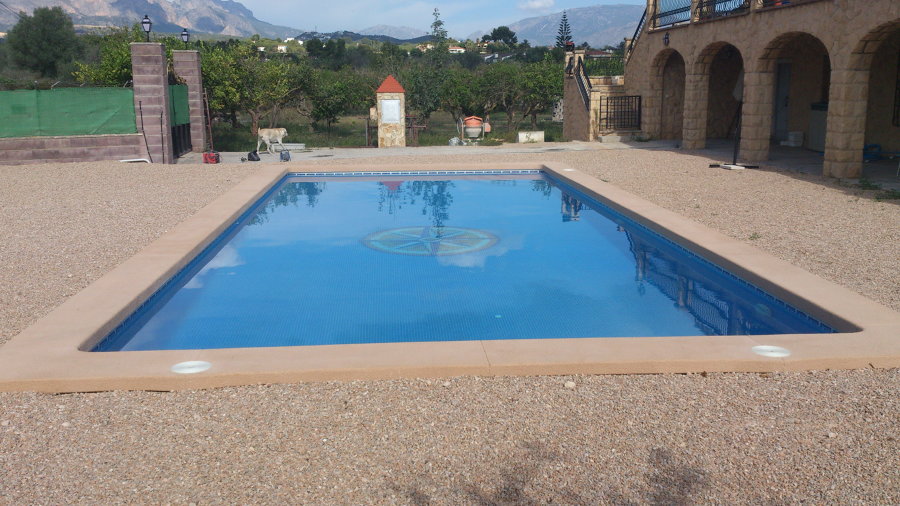 Piscina realizada por HIDROPROF