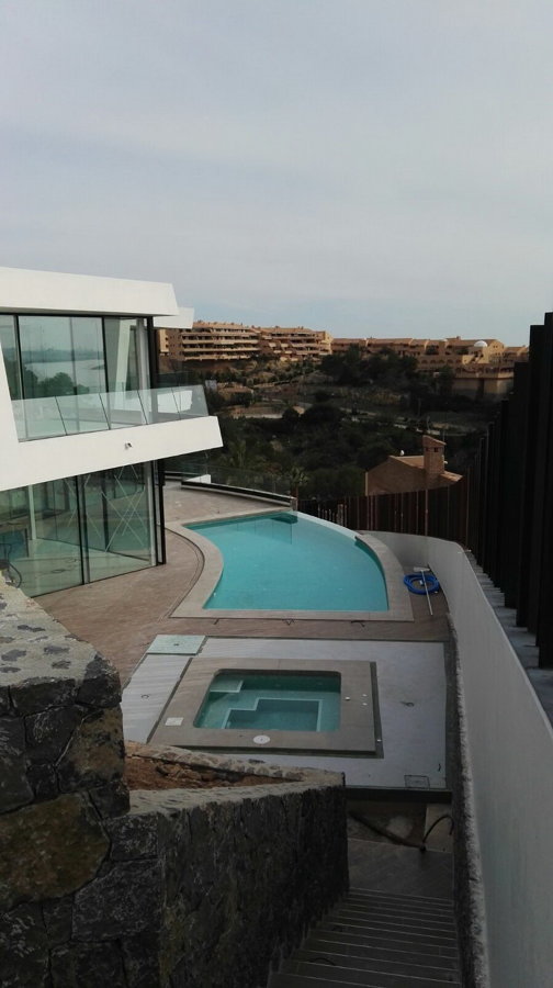 Piscina realizada por HIDROPROF