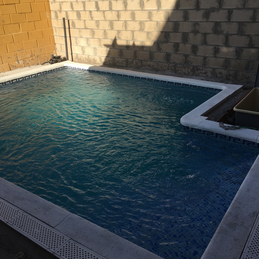 Piscina terminada