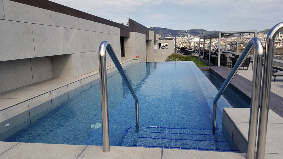 piscina transparente Aquadec