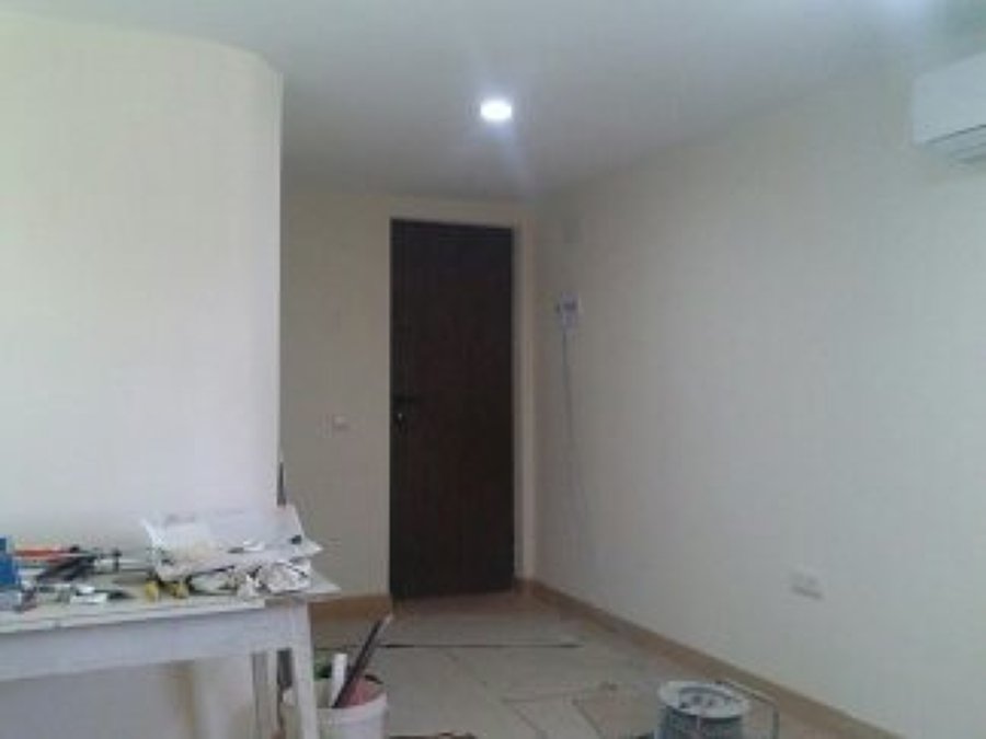 Piso de estudio, semiacabado