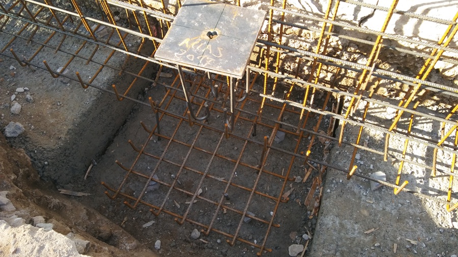 Placa de anclaje pilar metálico