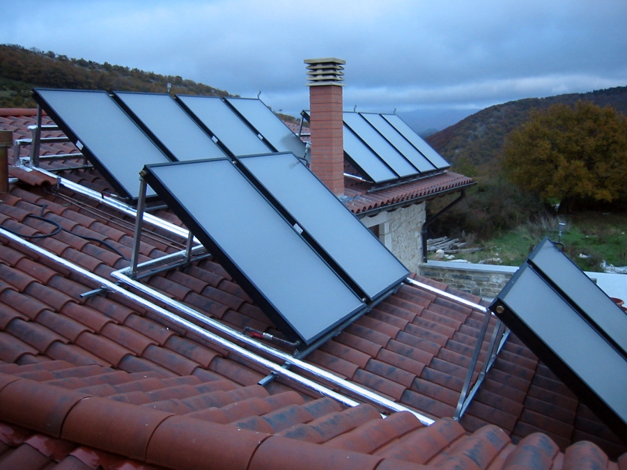 Placas solares térmicas