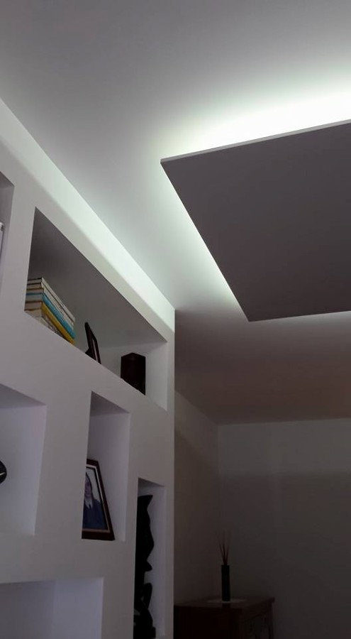 plafón con led perimetral