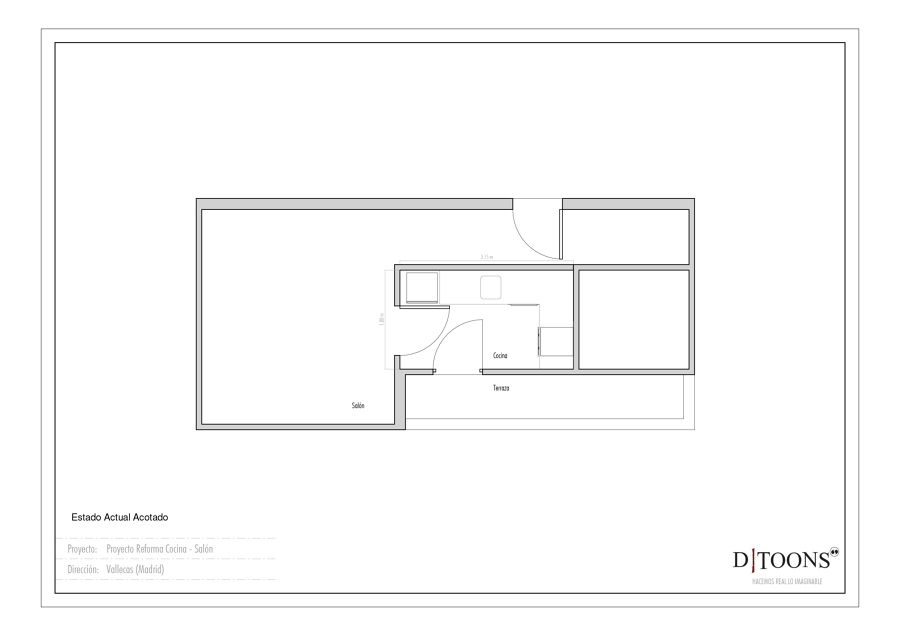 Plano Actual Acotado