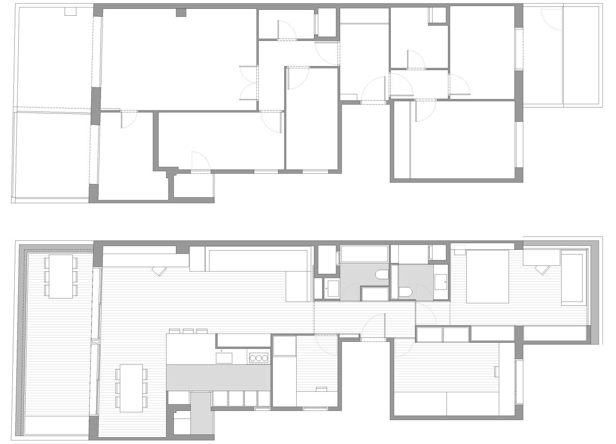 Plano Antes y Después
