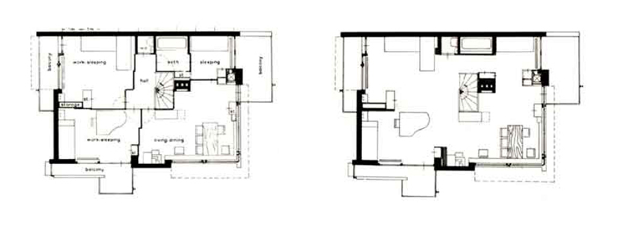 Plano casa Schröder