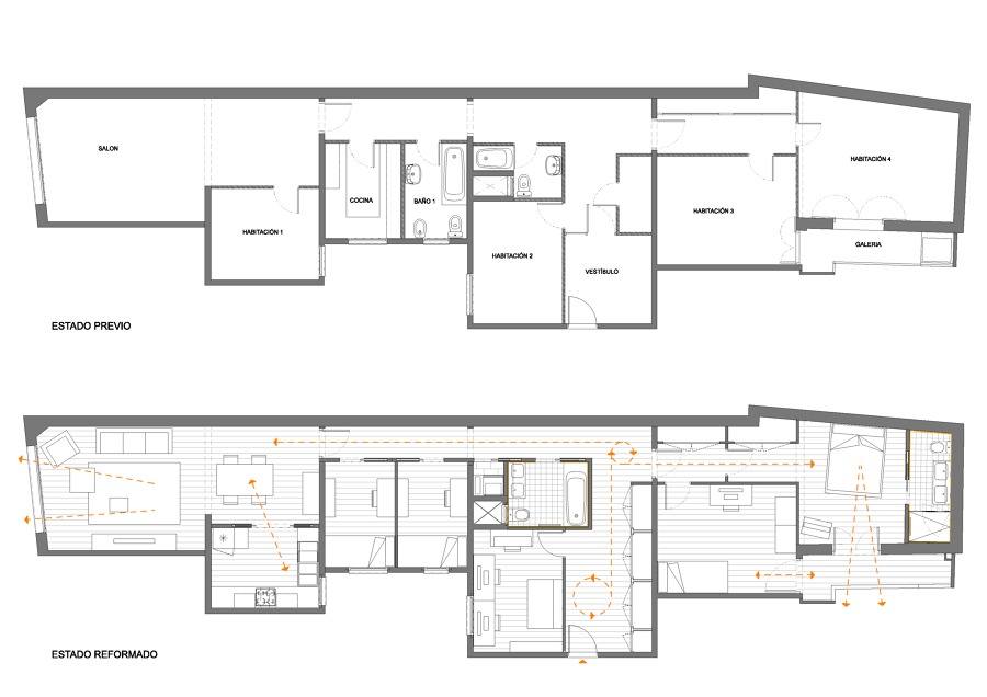 Plano de distribución