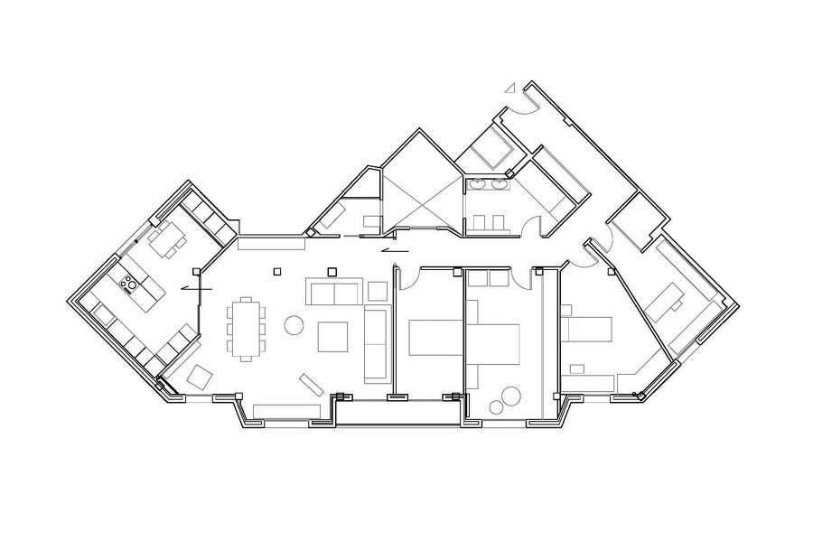 Plano de distribución