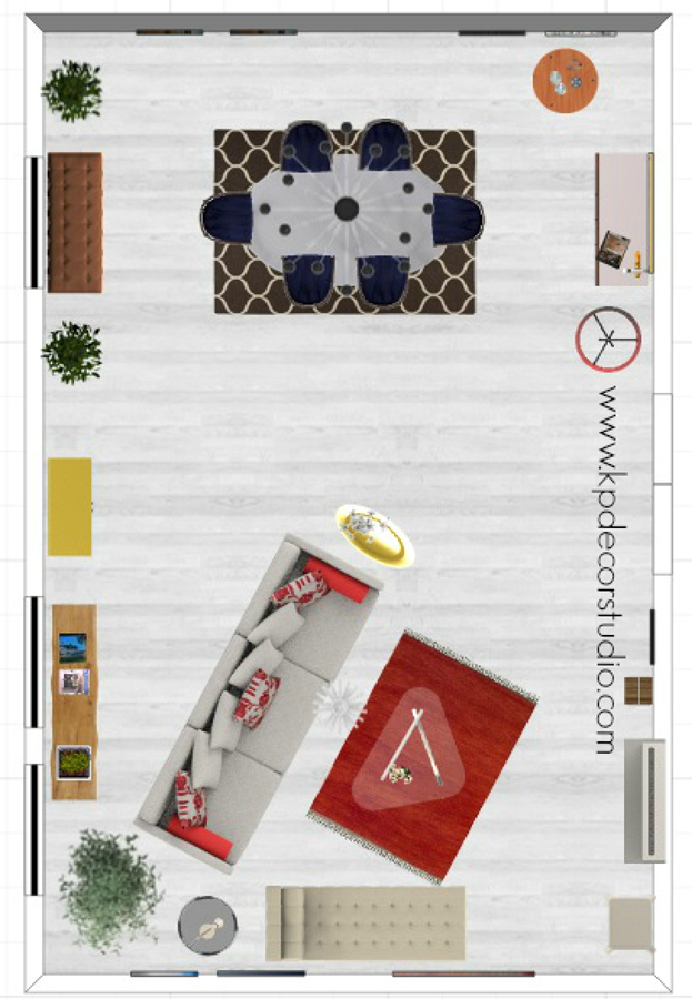 Plano de distribucion