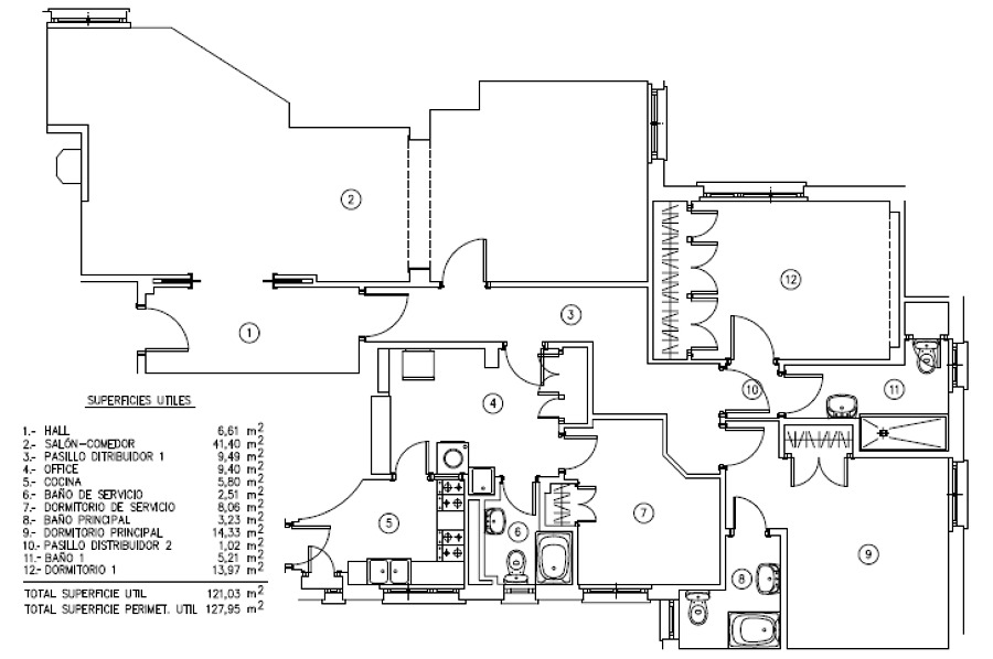 Plano del estado inicial
