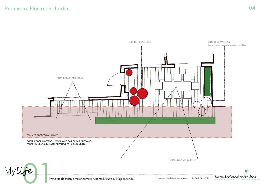Plano esquema de la propuesta