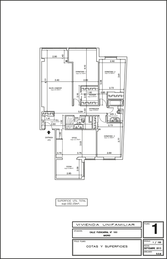 Plano nueva distribución