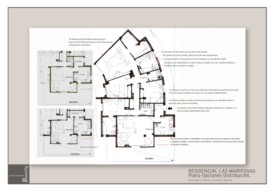 Plano Opciones de Distribución