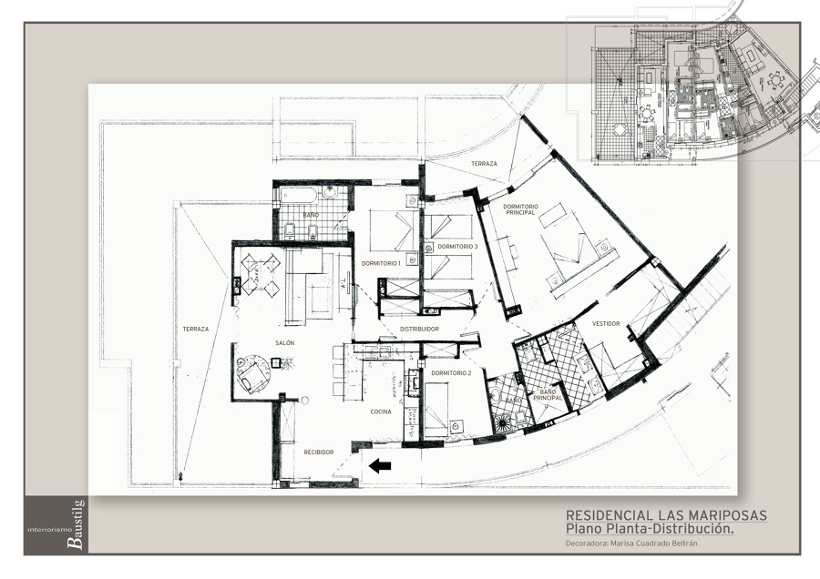 Plano planta de distribución