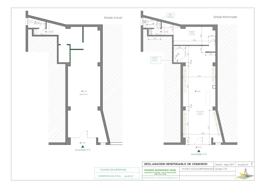 PLANO PLANTA TERIA YABAR VITORIA