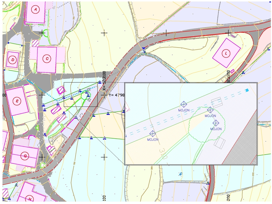 Plano topográfico de Metxikas.