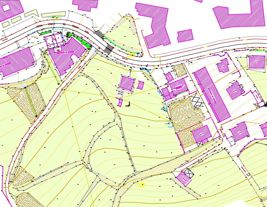 Plano topográfico (Gernika-Lumo).