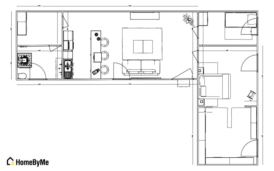 Plano vivienda para reforma integral