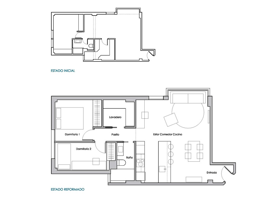 Planos Antes y Después