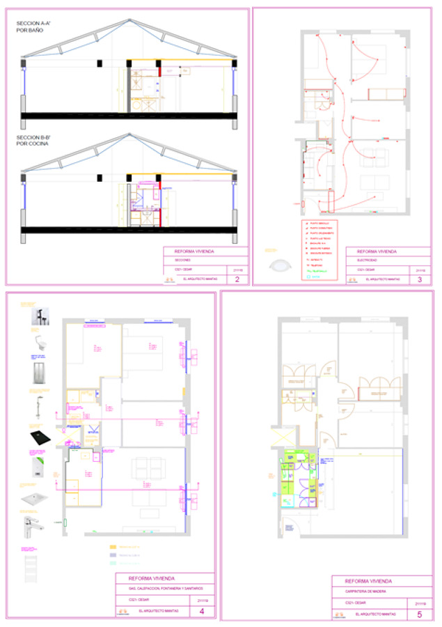 Planos contractuales