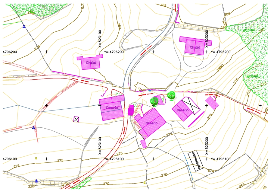planos topográficos. (Errigoiti).