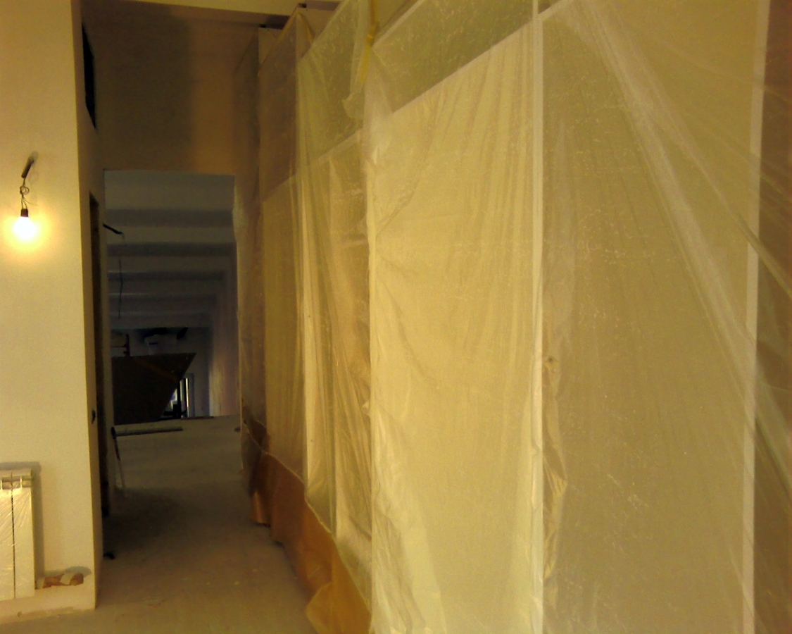 Planta altillo en construcción