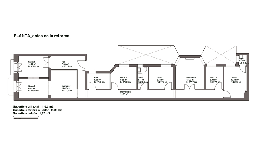 Planta Antes de la Reforma