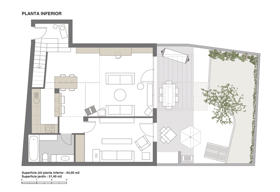 Planta Baja de estado reformado