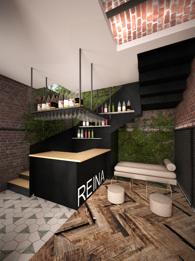 Planta baja restaurante Delibar La Reina